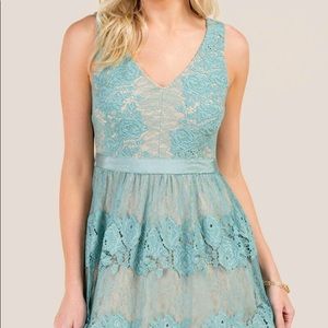 Francesca’s Harriet Lace A-Line Dress *new w tags*